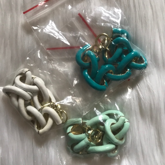 New Chain link enamel bracelets - Picture 3 of 5